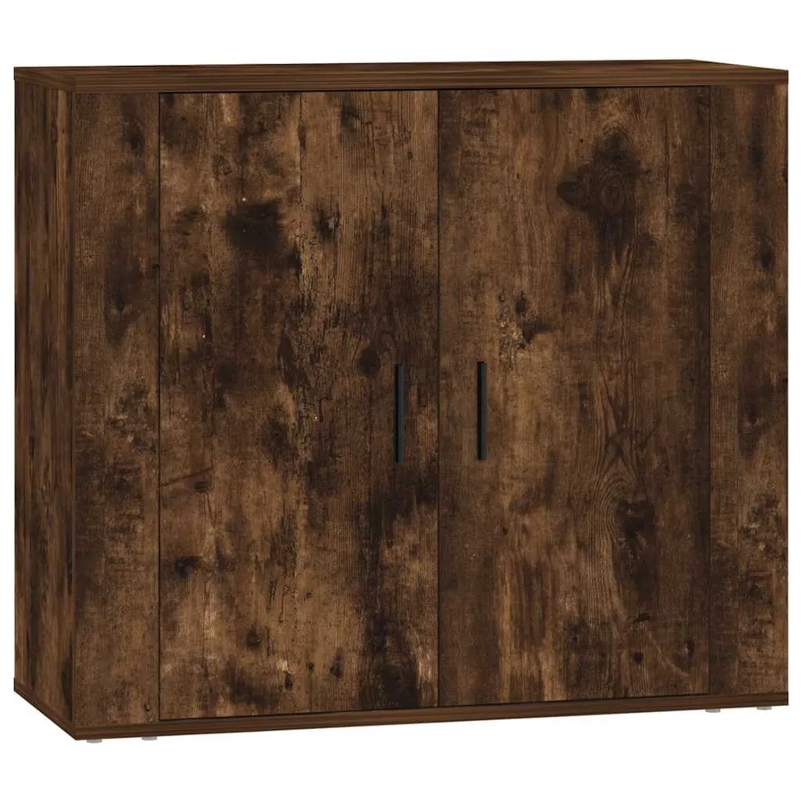Buffets 3 pcs Chêne fumé Bois d'ingénierie - 7
