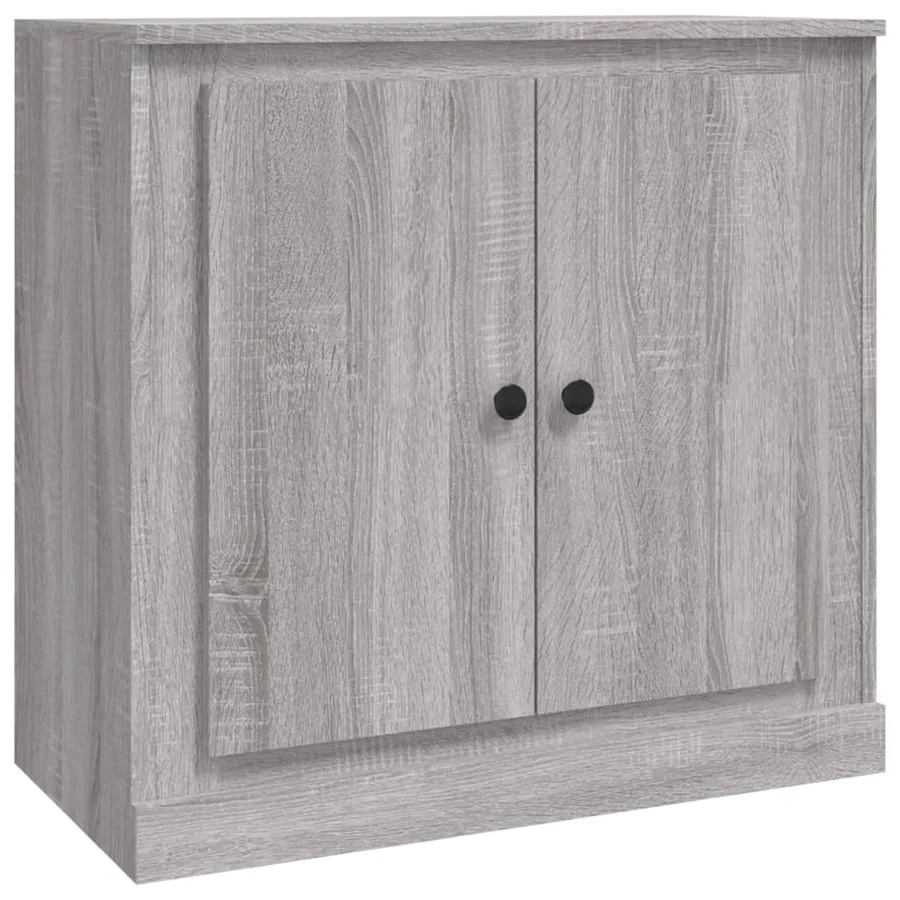 Buffets 3 pcs Sonoma gris Bois d'ingénierie - 7