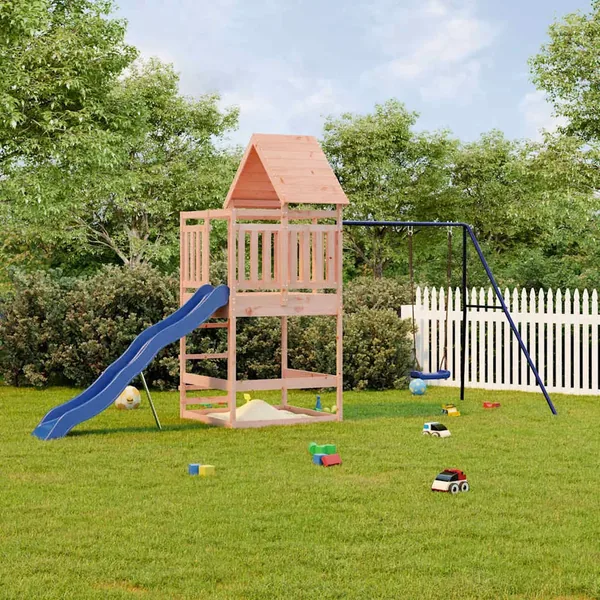 Aire de jeux d'extérieur bois massif de douglas