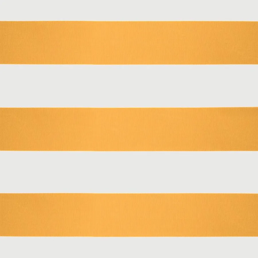 Auvent rétractable automatique jaune et blanc 4x3 m - 9