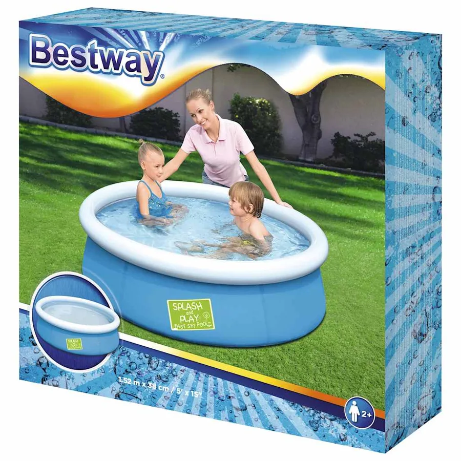 Bestway Piscine My First Frame Pool 152x38 cm - 3
