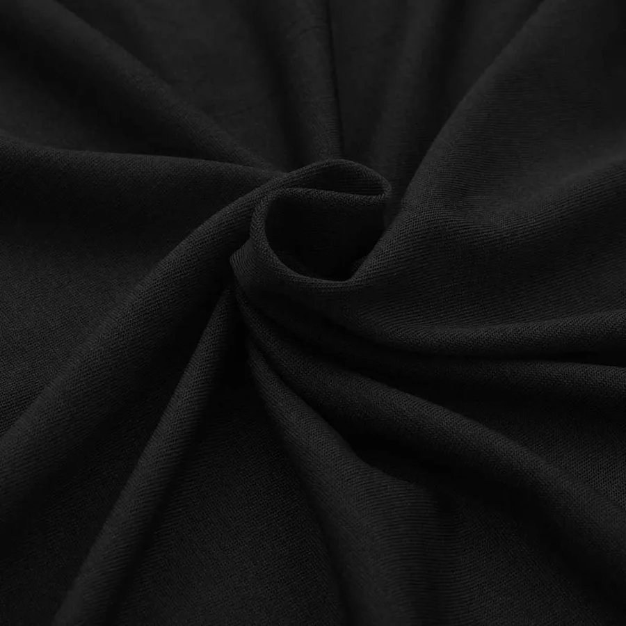 Housses extensibles pour table 2 pièces 243 x 76 x 74cm Noir - 5