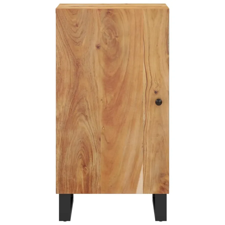Buffet avec porte 40x31x75 cm bois massif d'acacia - 3