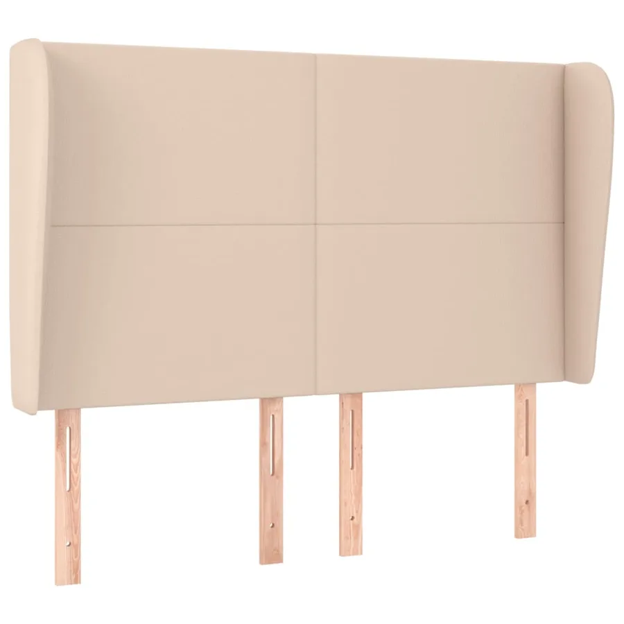 Tête de lit avec oreilles Cappuccino 147x23x118/128 cm - 2