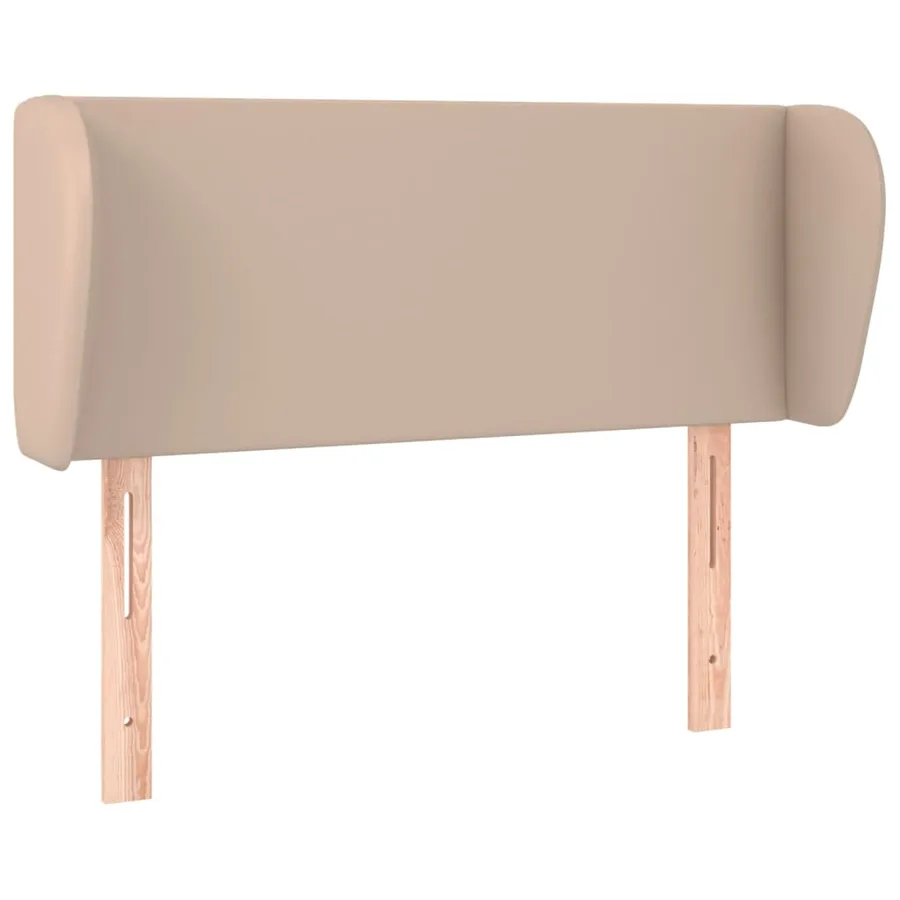 Tête de lit avec oreilles Cappuccino 83x23x78/88 cm Similicuir - 2