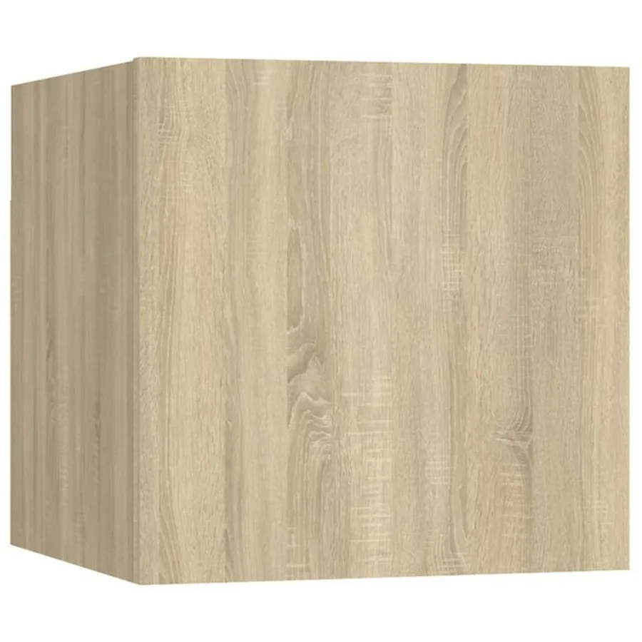 Ensemble de meubles TV 5 pcs Chêne sonoma Bois d'ingénierie - 5