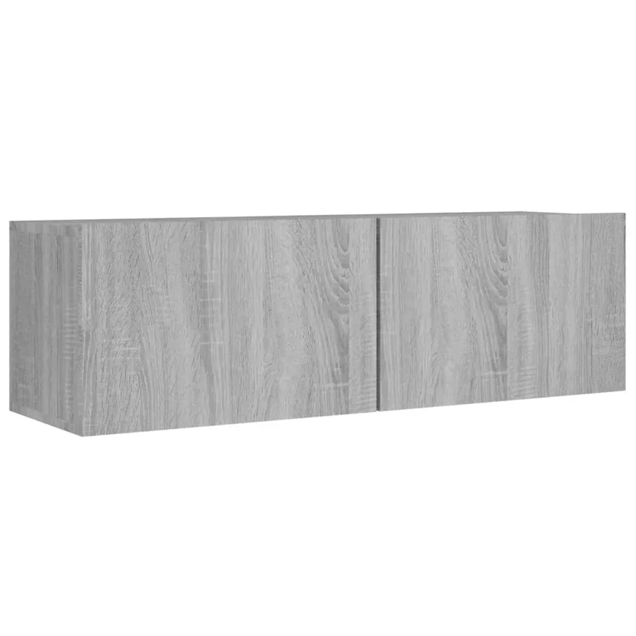 Ensemble de meubles TV 8 pcs Sonoma gris Bois d'ingénierie - 4