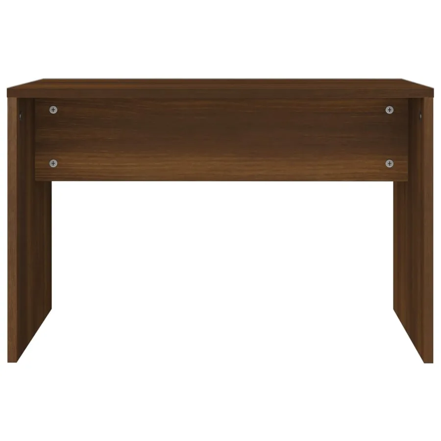 Ensemble de coiffeuse Chêne marron 74,5x40x141 cm - 8