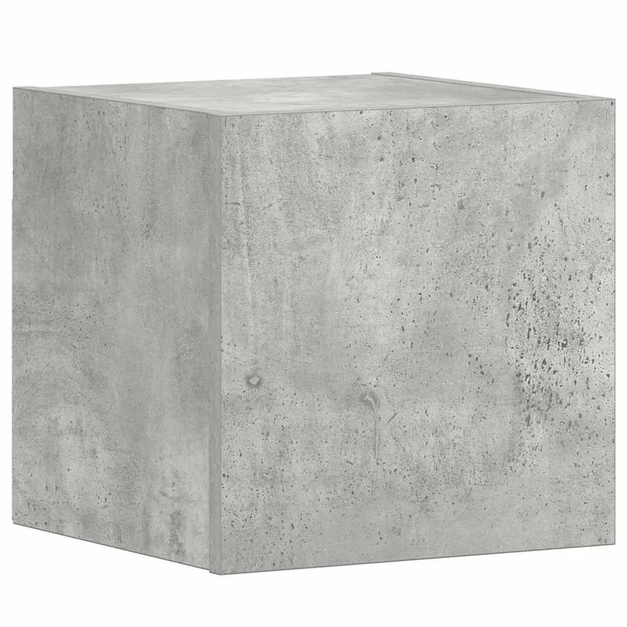 Ensemble de meubles TV 3 pcs Gris béton Bois d'ingénierie - 6