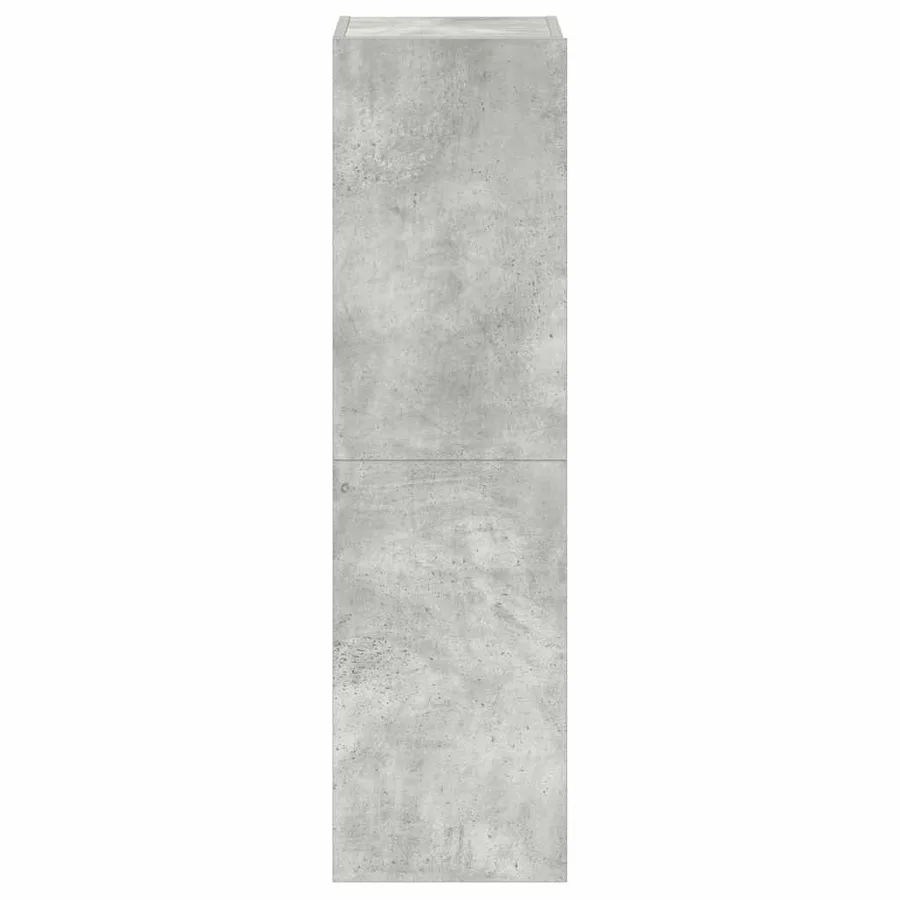 Ensemble de meubles TV 3 pcs Gris béton Bois d'ingénierie - 8