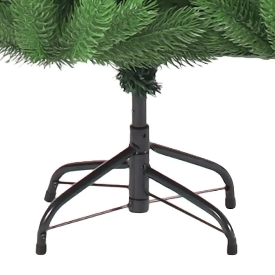 Sapin de Noël artificiel Nordmann avec LED et boules Vert 180cm - 4