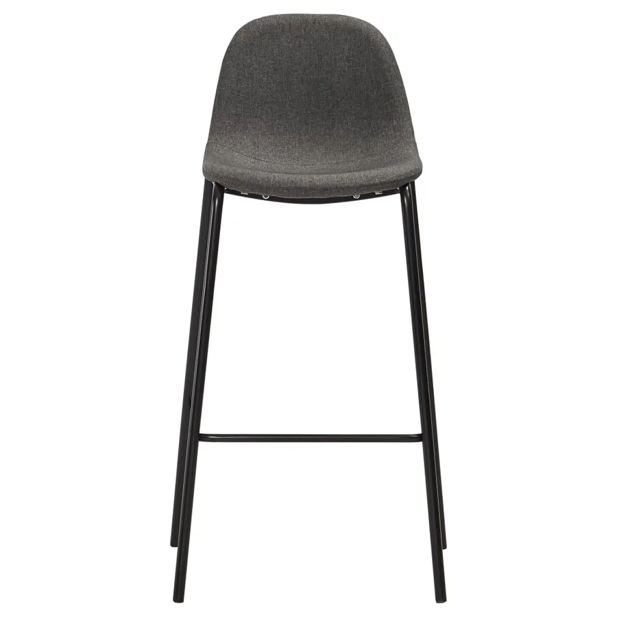 Ensemble de bar 5 pcs Tissu Gris foncé - 3