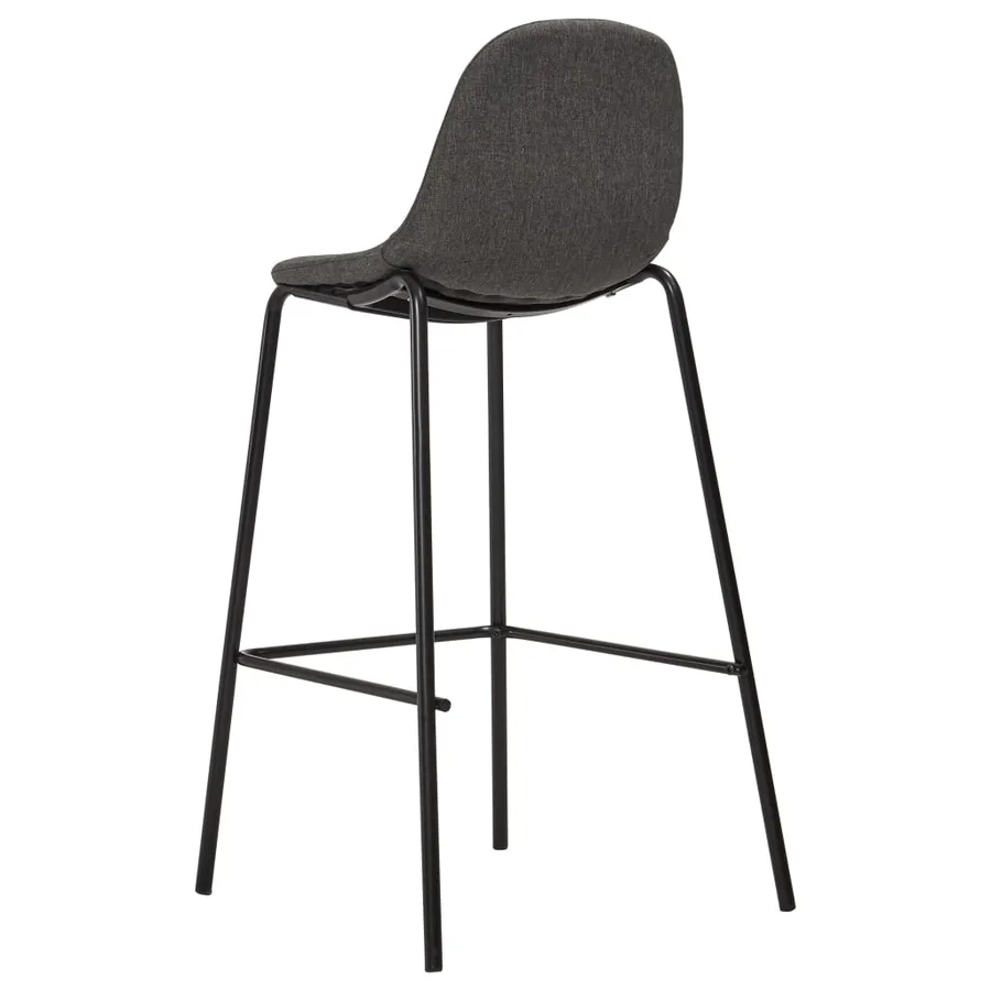 Ensemble de bar 5 pcs Tissu Gris foncé - 6