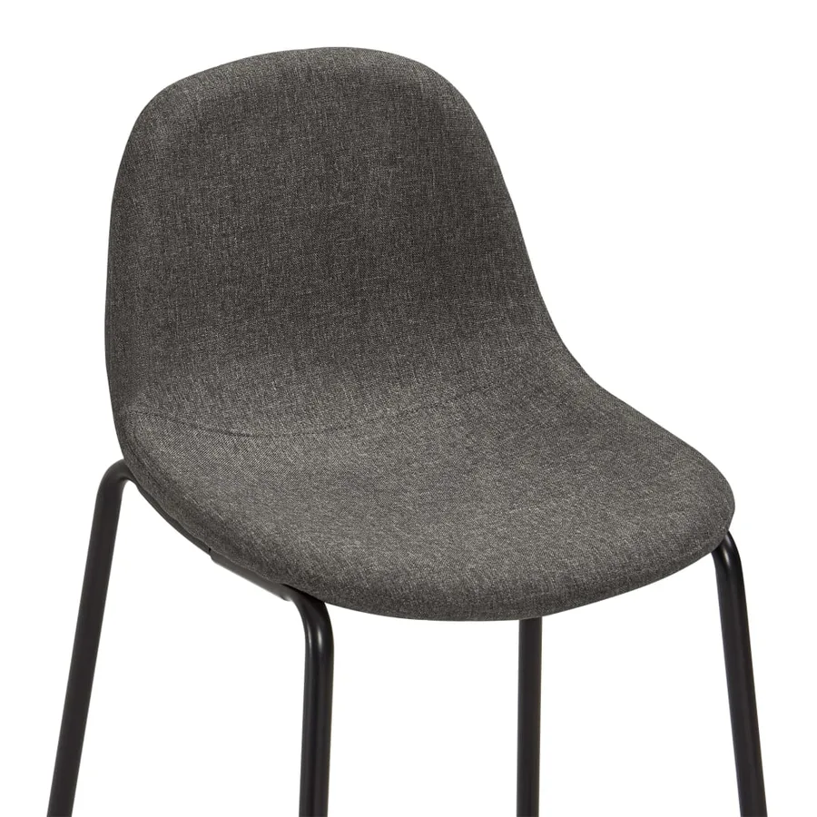 Ensemble de bar 5 pcs Tissu Gris foncé - 7