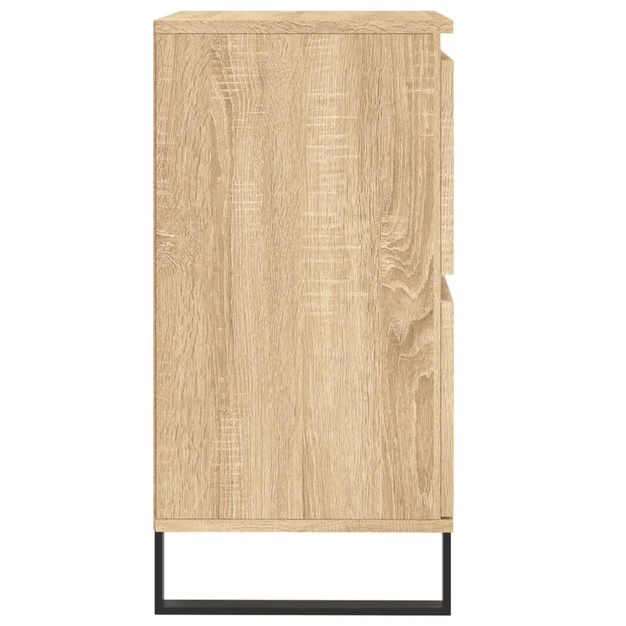 Buffet Chêne sonoma 60x35x70 cm Bois d'ingénierie - 7