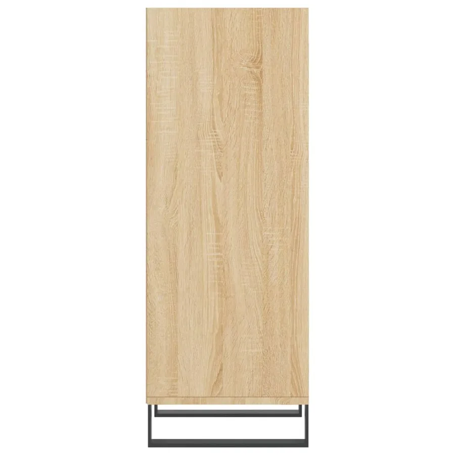Buffet chêne sonoma 34,5x32,5x90 cm bois d'ingénierie - 5