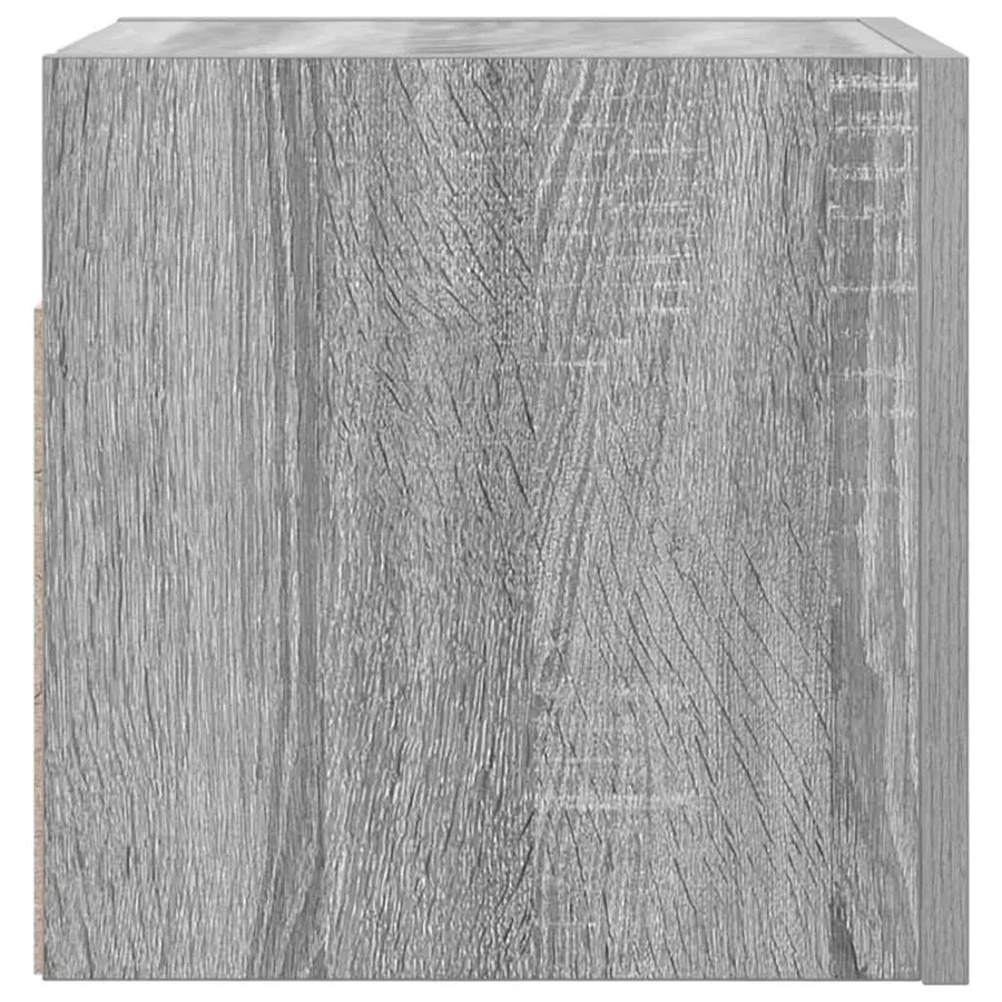 Meubles TV muraux 2 pcs Sonoma gris 30,5x30x30 cm - 6