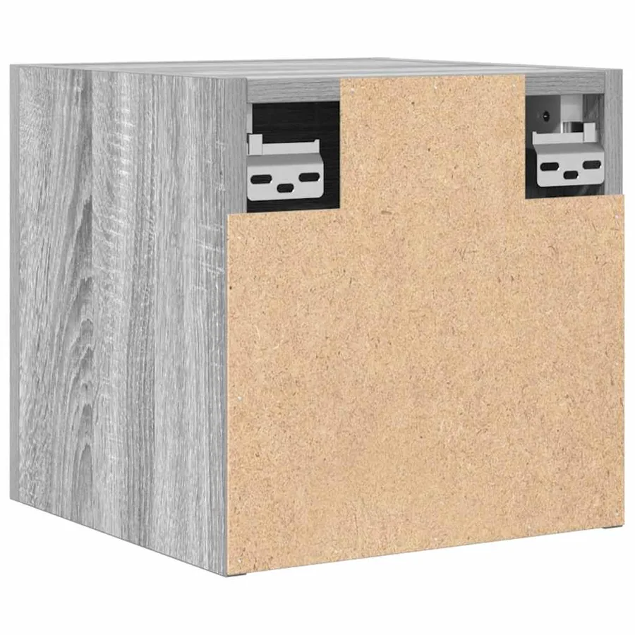 Meubles TV muraux 2 pcs Sonoma gris 30,5x30x30 cm - 7