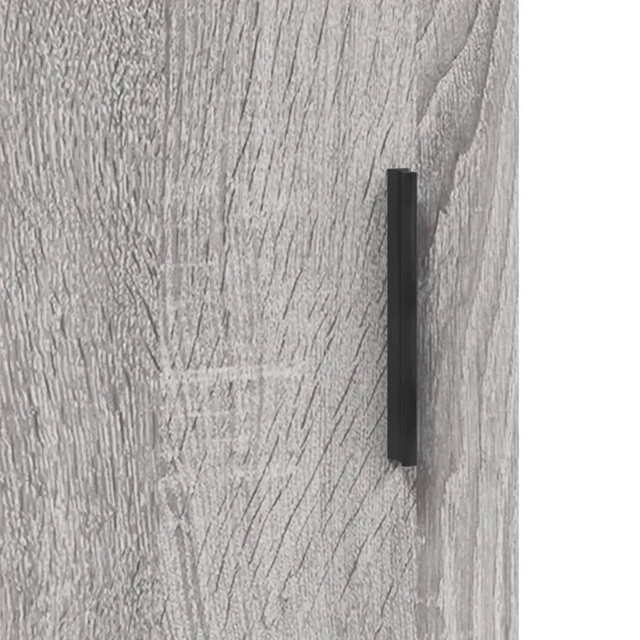 Buffet sonoma gris 69,5x34x90 cm bois d'ingénierie - 10