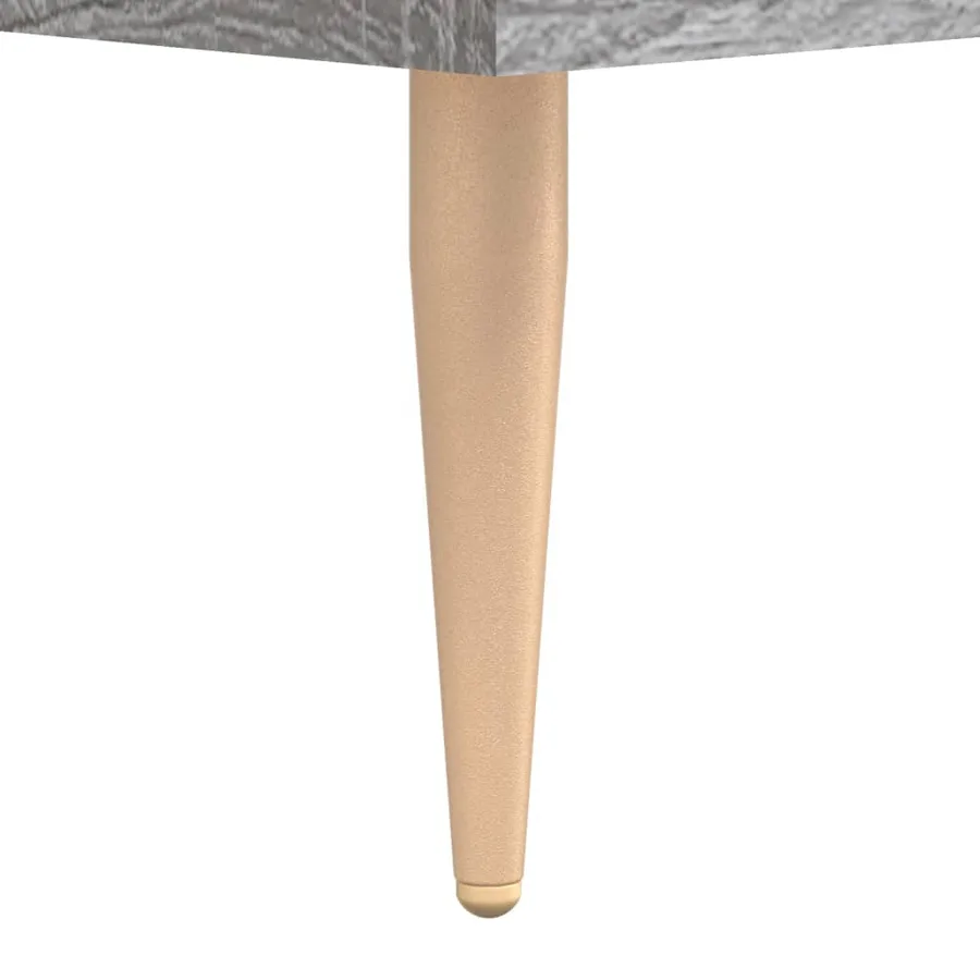 Buffet sonoma gris 69,5x34x90 cm bois d'ingénierie - 11
