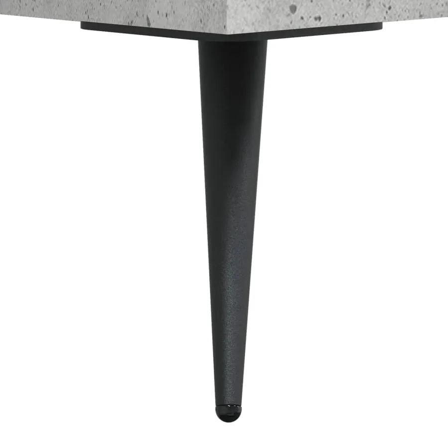 Buffet gris béton 69,5x34x90 cm bois d'ingénierie - 10