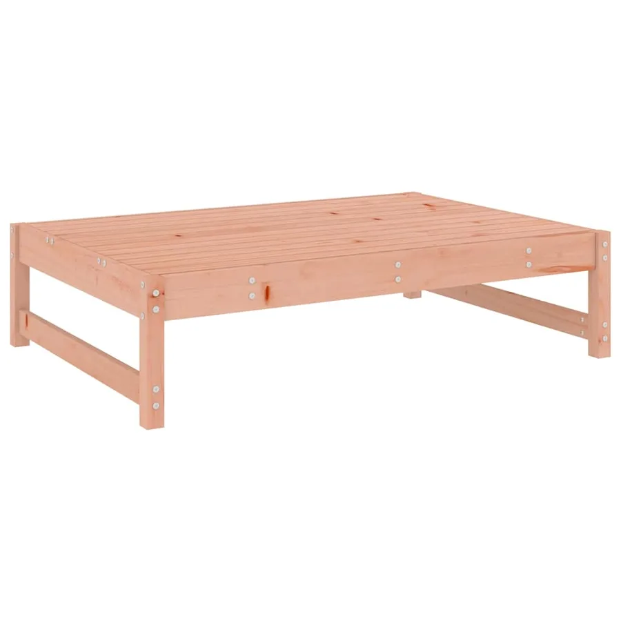Repose-pied de jardin 120x80 cm massif de douglas - 3