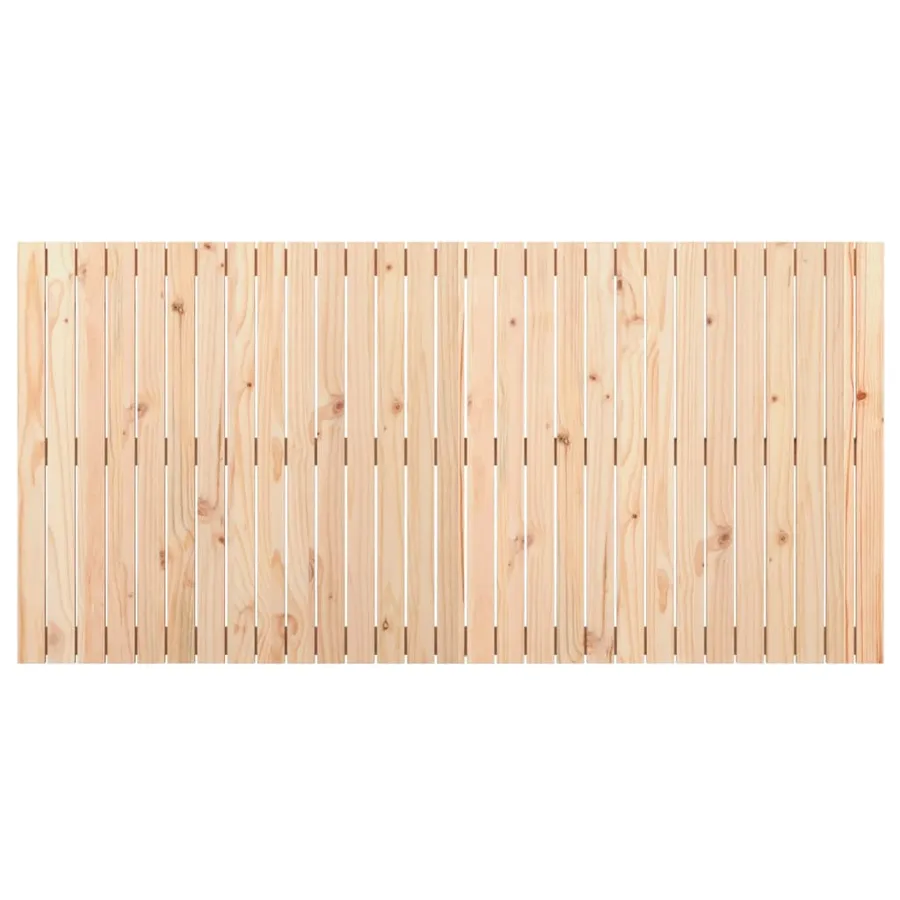 Tête de lit murale 185x3x90 cm Bois massif de pin - 4