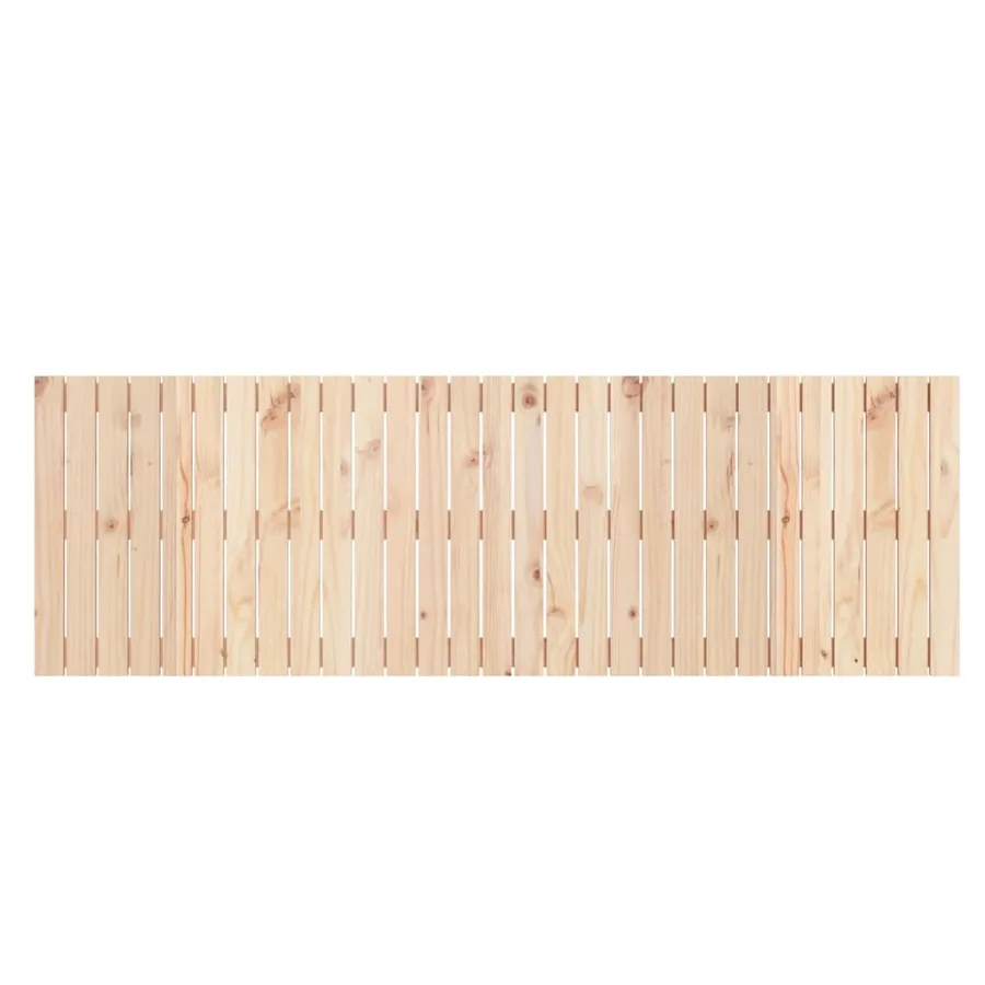Tête de lit murale 185x3x60 cm Bois massif de pin - 4