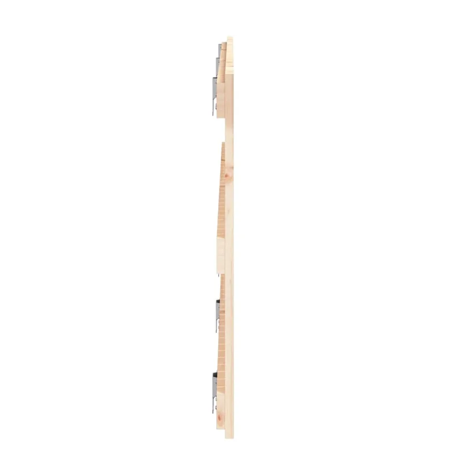 Tête de lit murale 185x3x60 cm Bois massif de pin - 5
