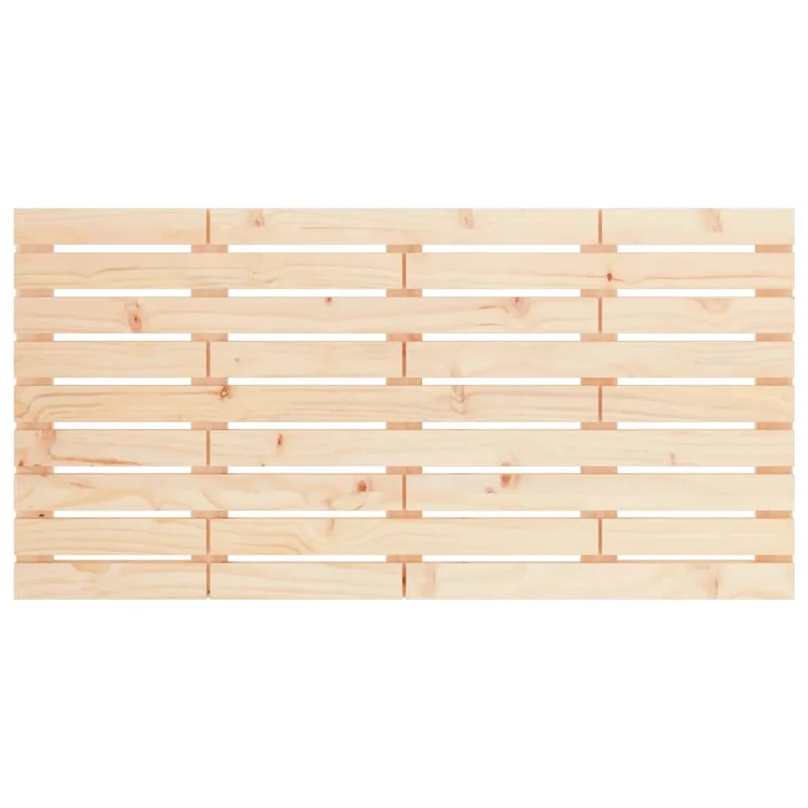 Tête de lit murale 156x3x63 cm Bois massif de pin - 4