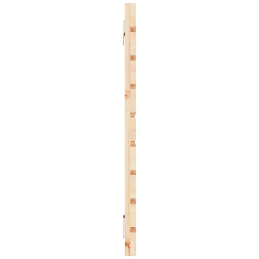 Tête de lit murale 156x3x63 cm Bois massif de pin - 5