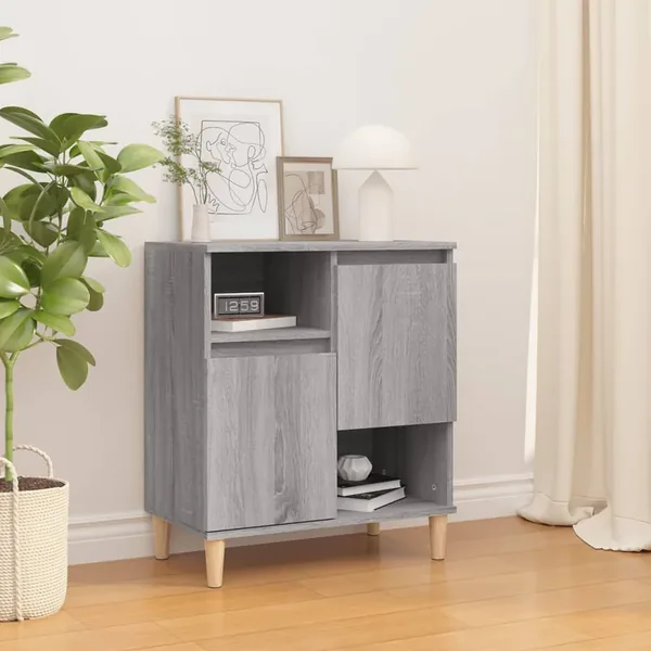 Buffet Sonoma gris 60x35x70 cm Bois d'ingénierie