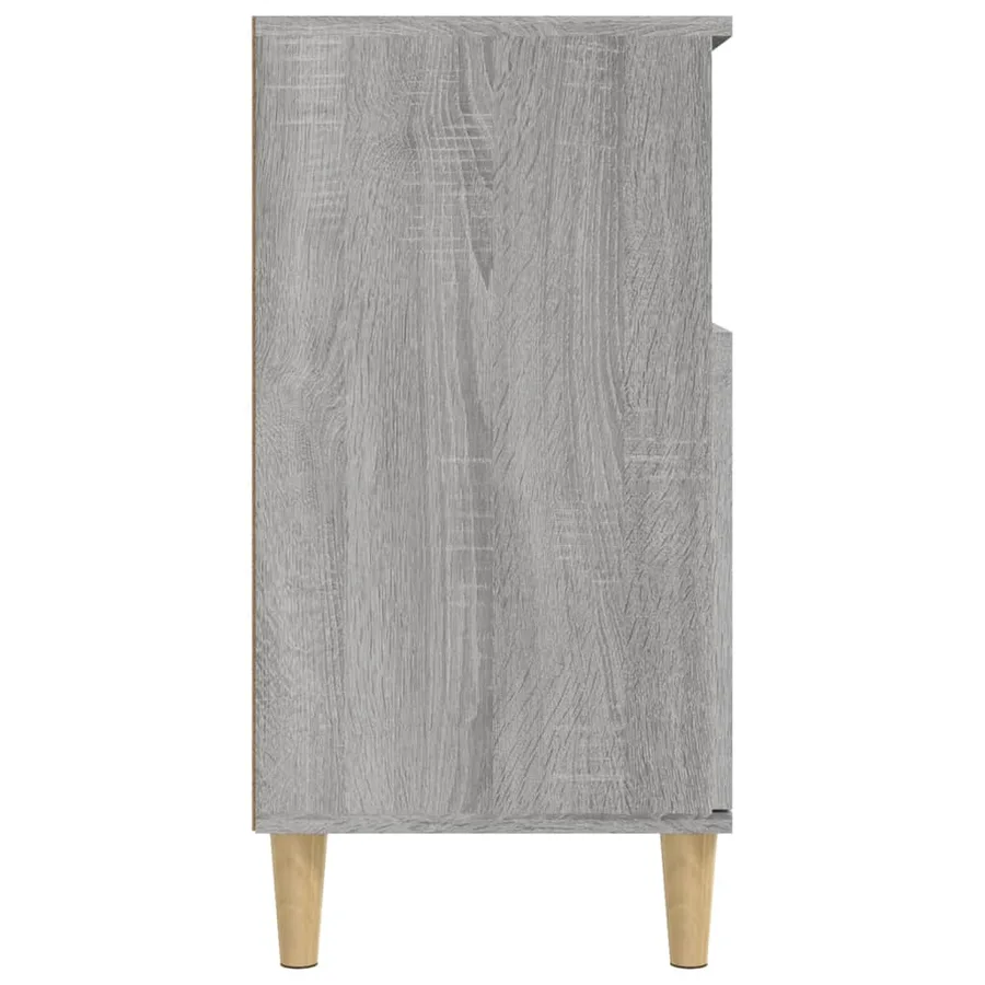 Buffet Sonoma gris 60x35x70 cm Bois d'ingénierie - 7
