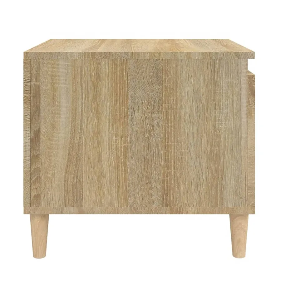 Table basse Chêne sonoma 100x50x45 cm Bois d'ingénierie - 7