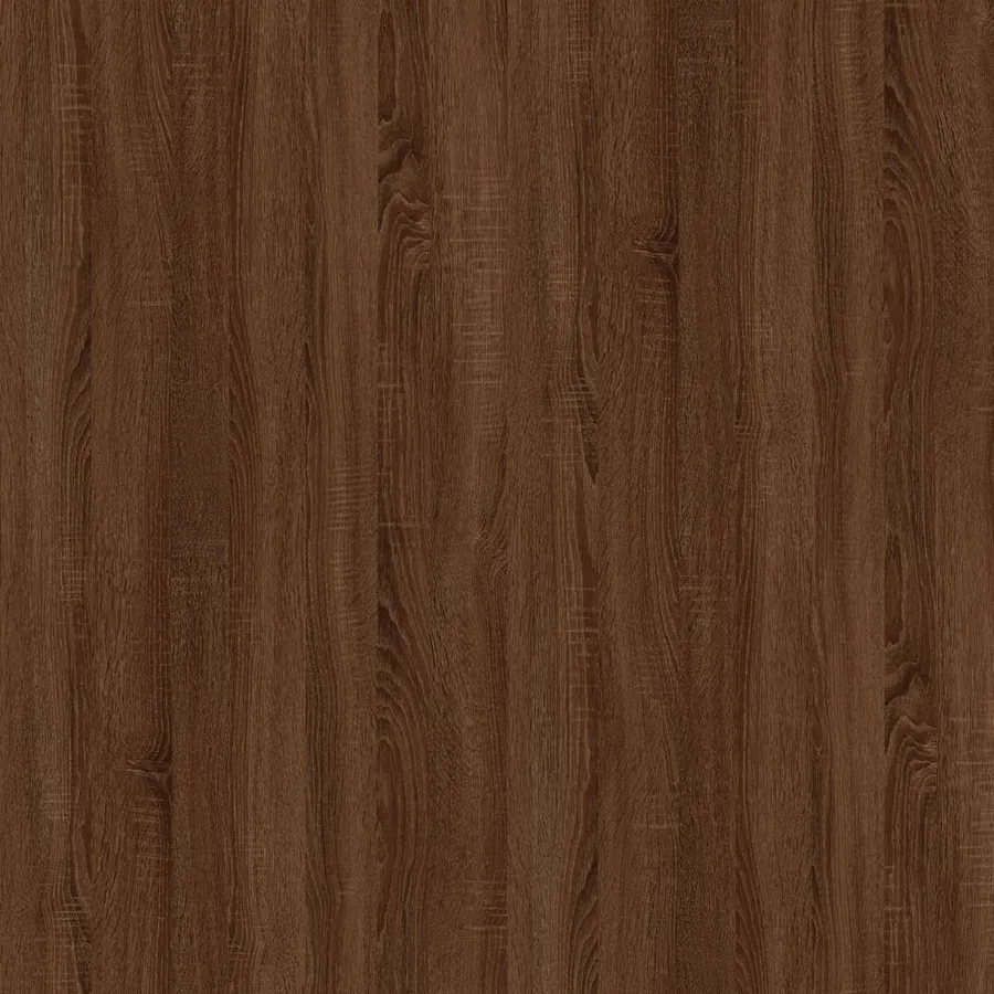 Buffet Chêne marron 100x33x59,5 cm Bois d'ingénierie - 10