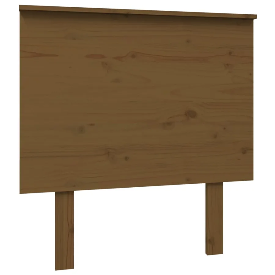 Tête de lit Marron miel 79x6x82,5 cm Bois massif de pin - 2