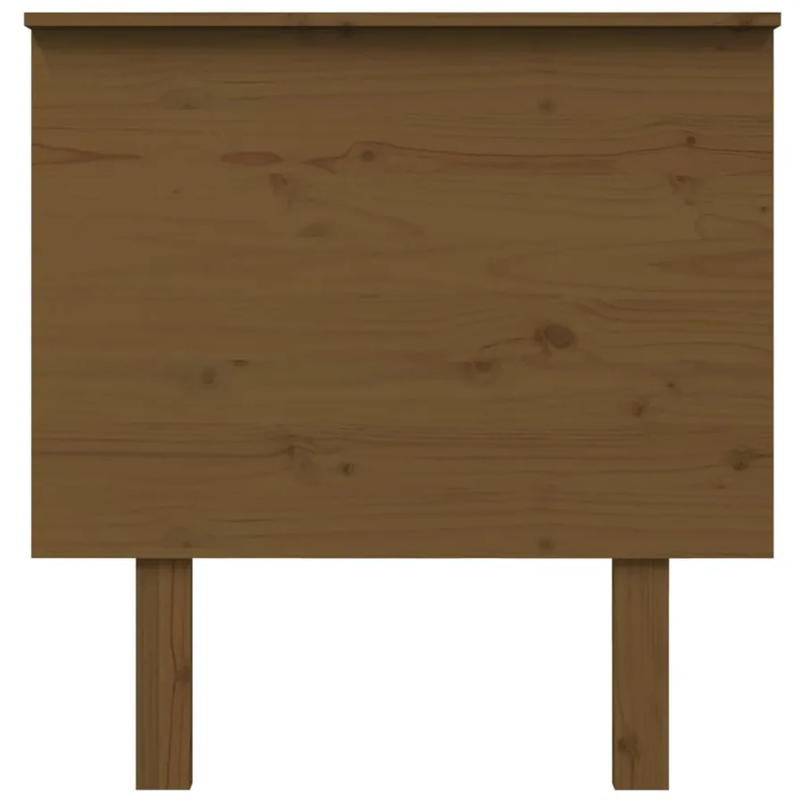 Tête de lit Marron miel 79x6x82,5 cm Bois massif de pin - 3