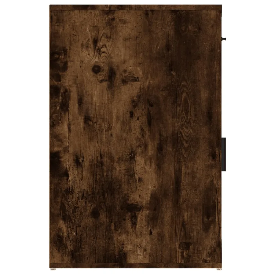 Armoire de bureau Chêne fumé 40x49x75 cm Bois d'ingénierie - 8