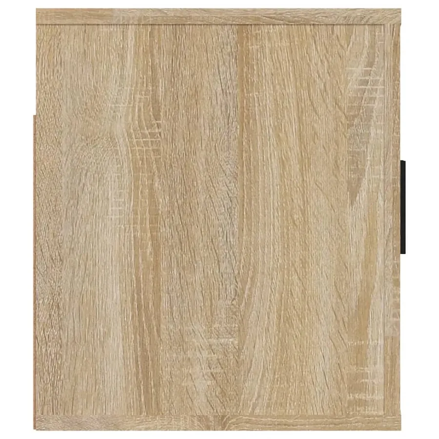 Meuble TV mural Chêne Sonoma 80x34,5x40 cm - 6