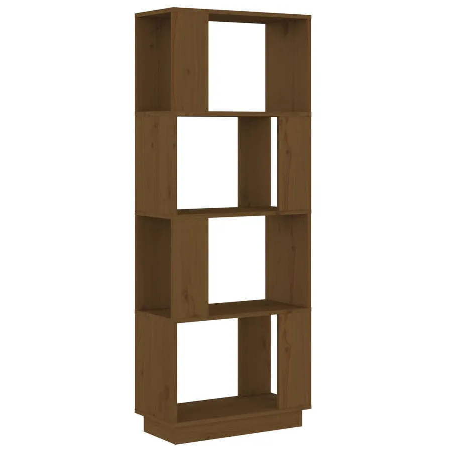 Bibliothèque/Séparateur de pièce Marron miel 51x25x132 cm Pin - 2