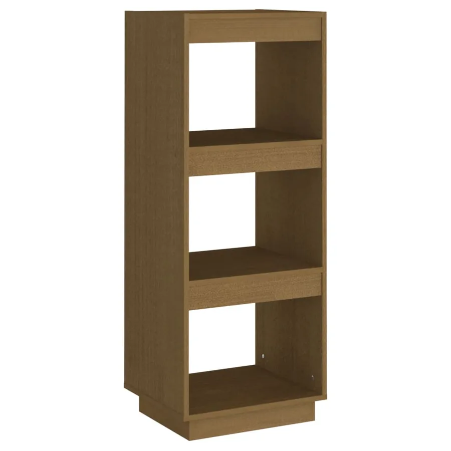 Bibliothèque/Séparateur de pièce Marron miel Bois de pin massif - 2