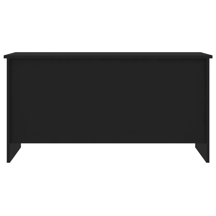 Table basse noir 102x55,5x52,5 cm bois d'ingénierie - 4