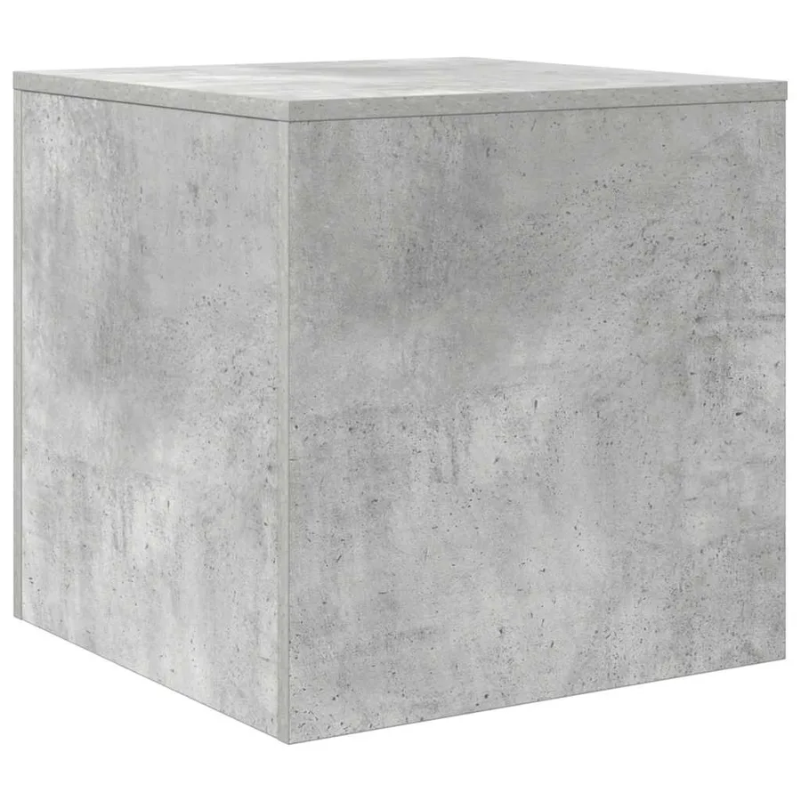Tables gigognes 3 pcs Gris béton Aggloméré - 9