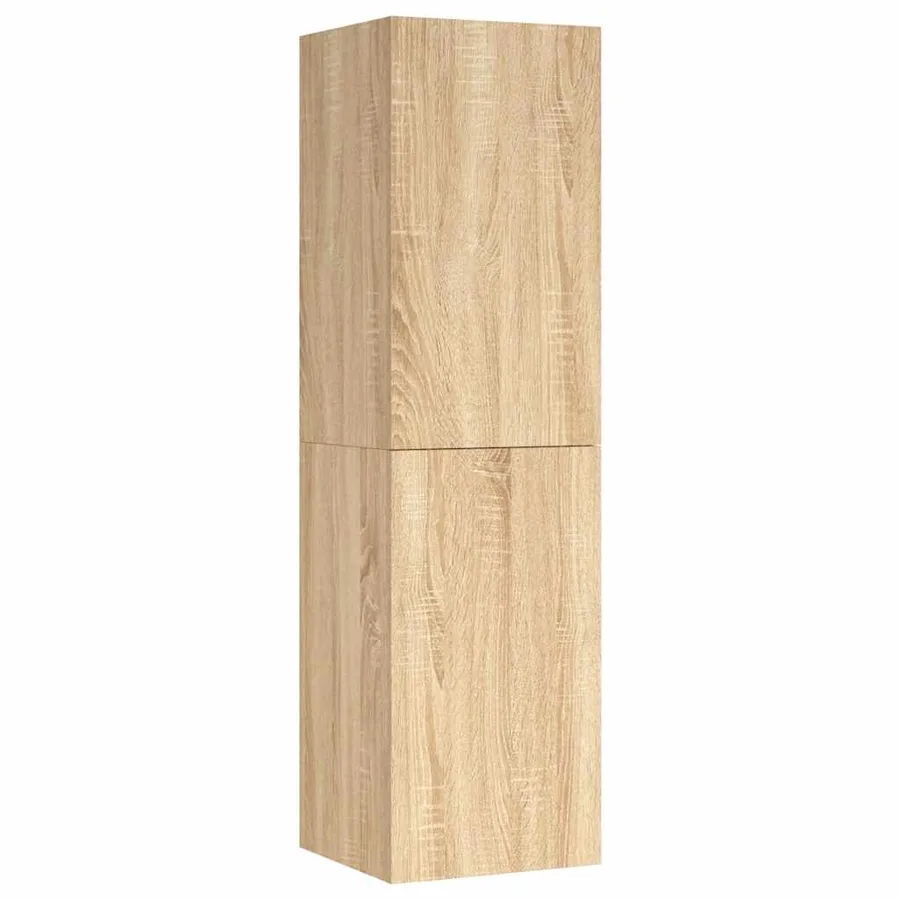 Meuble TV Chêne sonoma 30,5x30x110 cm Bois d’ingénierie - 2