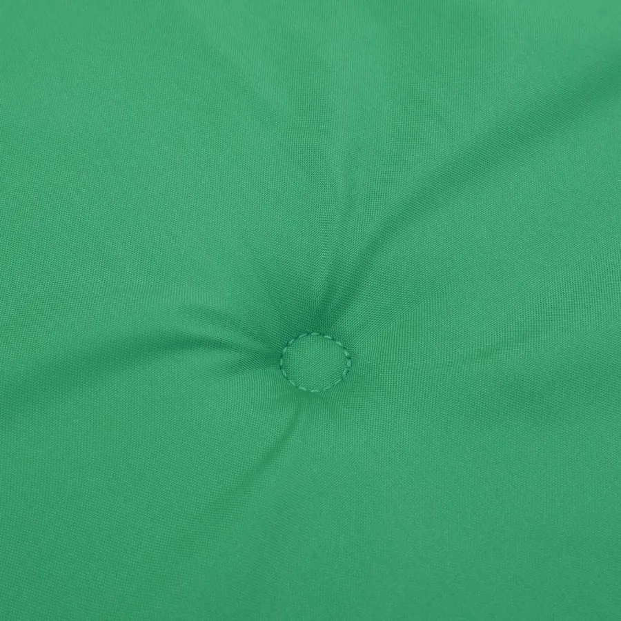Coussins de chaise à dossier haut lot de 4 vert tissu oxford - 8
