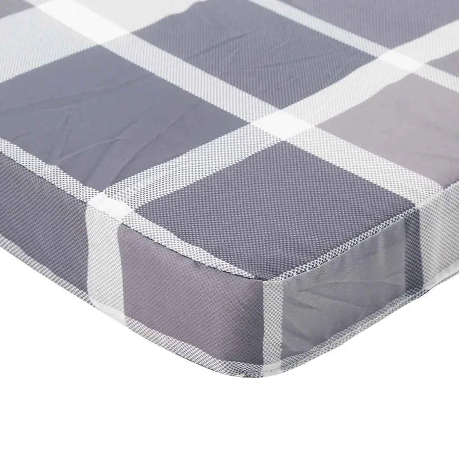 Coussins de chaise adirondack lot de 2 carreaux gris - 9