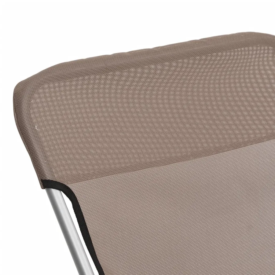 Chaises plage pliantes lot de 2 textilène acier enduit poudre - 9