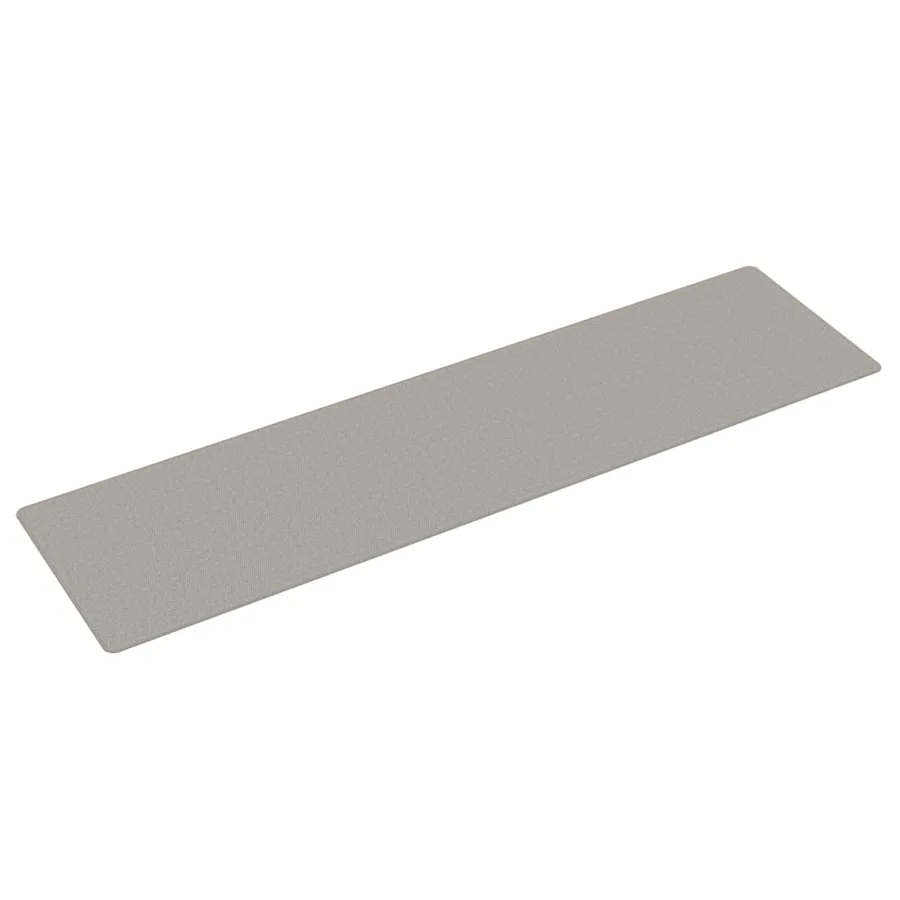 Tapis de couloir aspect sisal platina 80x300 cm - 2