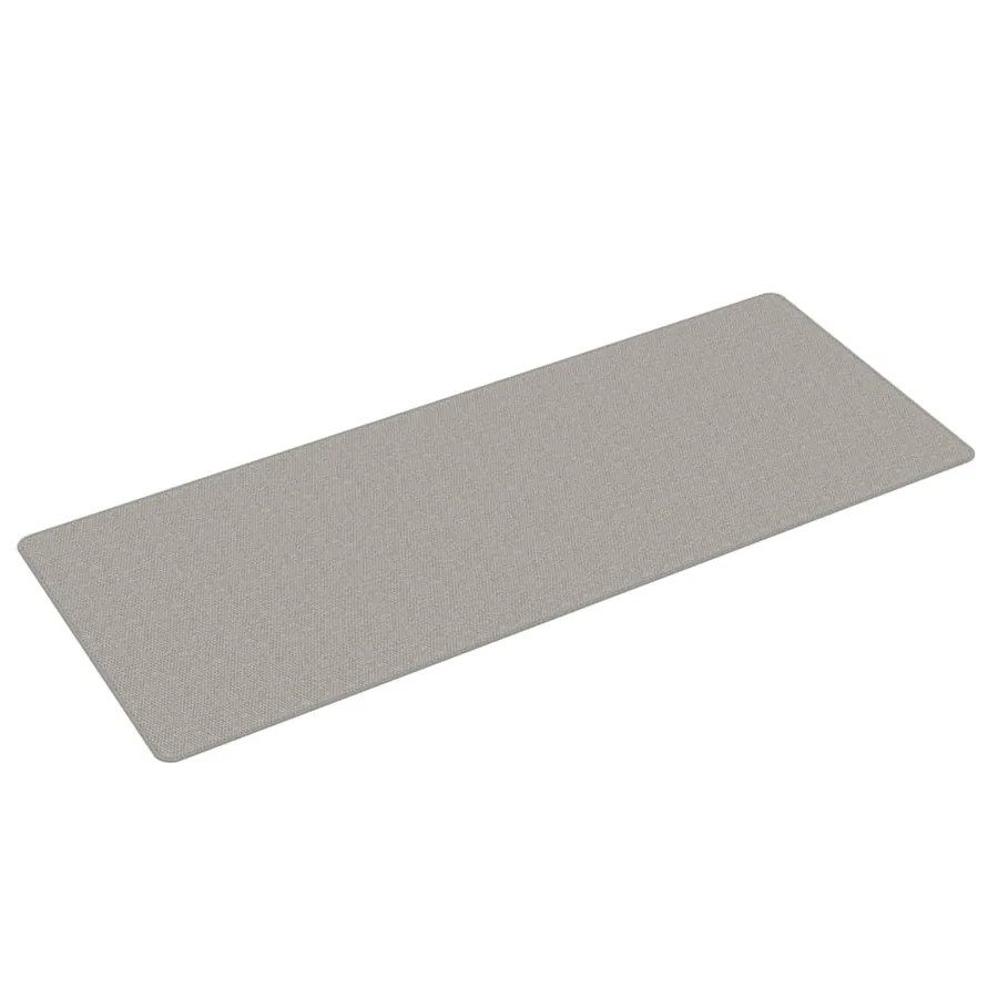 Tapis de couloir aspect sisal platina 80x200 cm - 2
