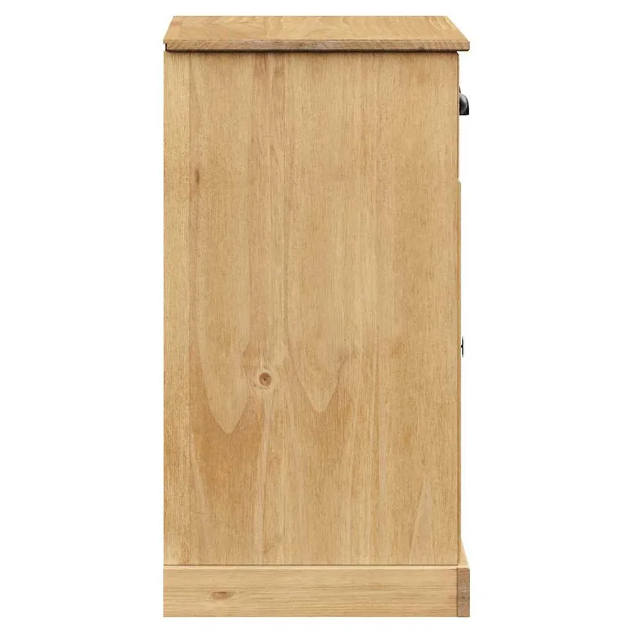 Buffet avec tiroirs VIGO 78x40x75 cm bois massif de pin - 6